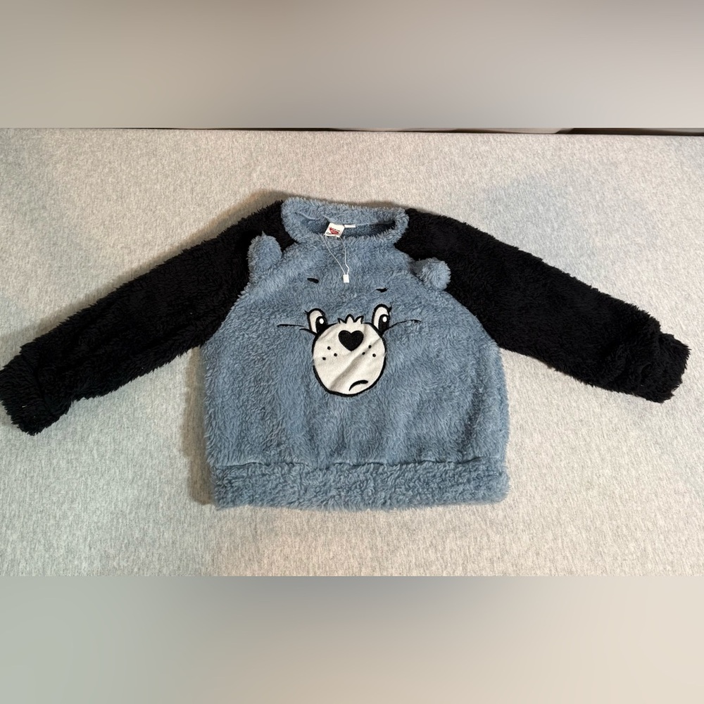 Care Bears Grumpy Bear Fleece‎ Sweatshirt 🧸✨💙